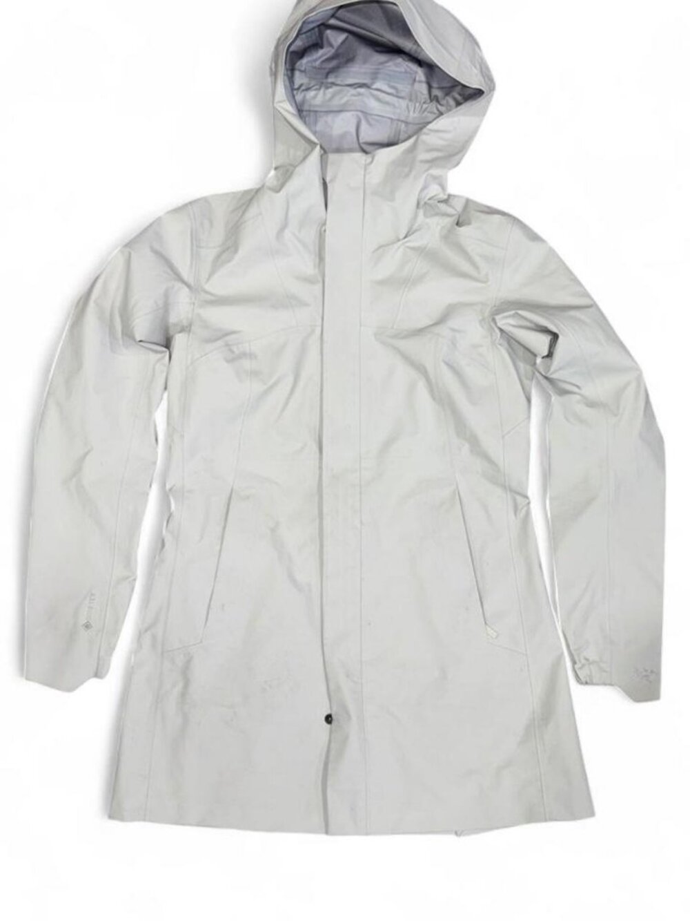 Arc'teryx Women's Grey and White Jacket